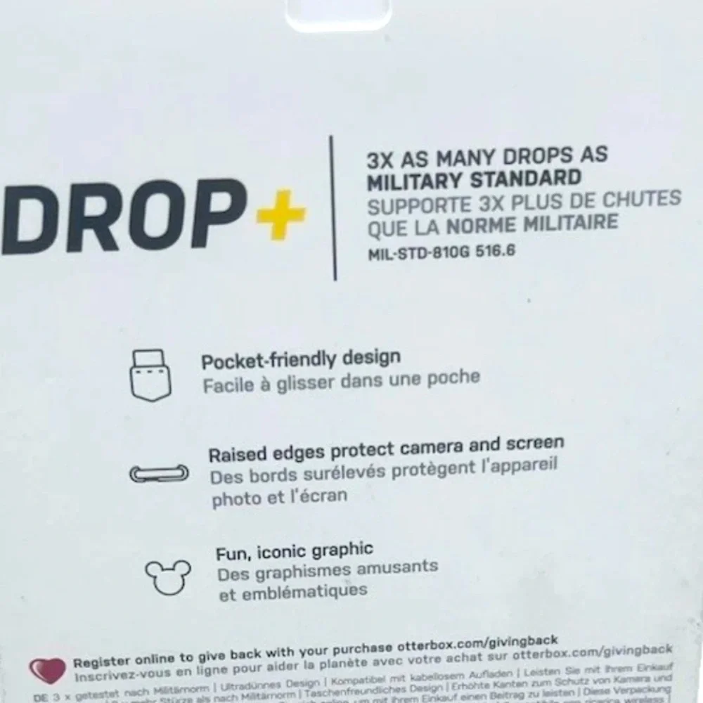 OTTER BOX Disney MICKEY MOUSE & CO. Drop+Ultra Thin Symmetry iPhone 13 PRO Case